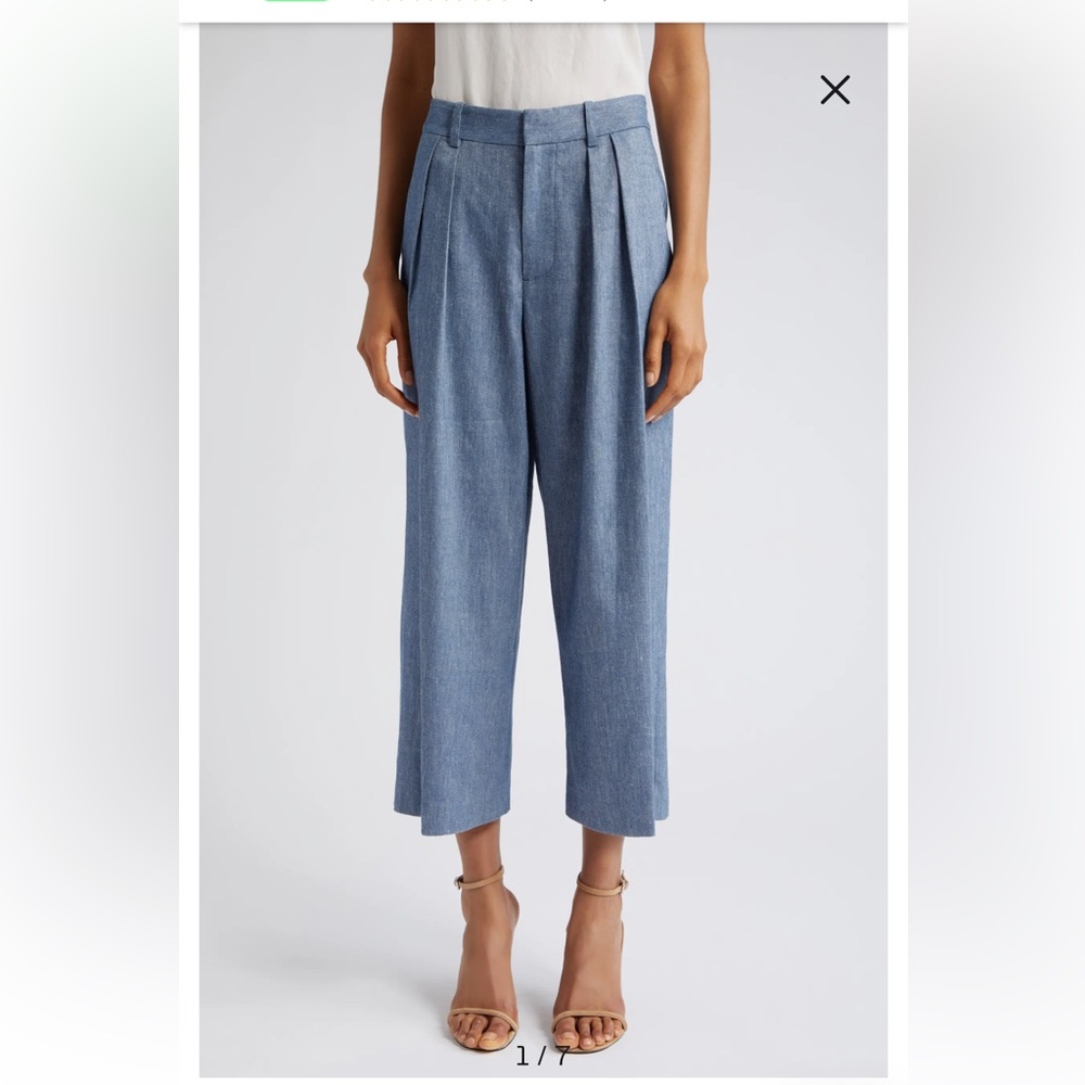 Alice + Olivia Womens Pompey High Waist Culottes Sz 2